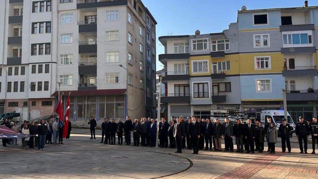 İLÇEMİZDE 10 KASIM ATATÜRK'Ü ANMA PROGRAMI GERÇEKLEŞTİRİLDİ